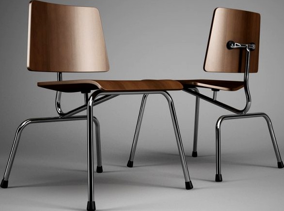 CGAxis Office Chair 62 3D Model