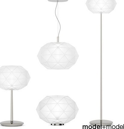 Artemide Soffione lamps 3D Model