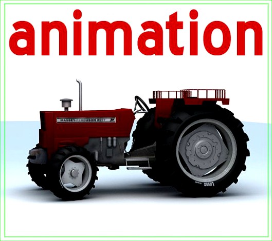 Tractor Rig 3D Model