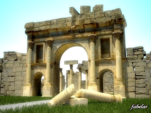 Ruins 2 3D Model