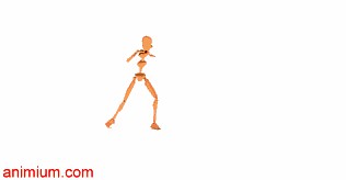 Throw and run motion capture