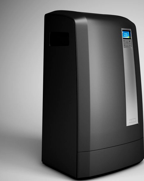 CGAxis Standing Air Conditioner 05 3D Model