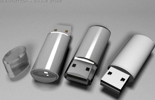 USB Flash Drive 3D Model