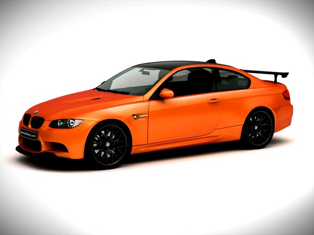 Bmw M3 GTS High Poly 3D Model