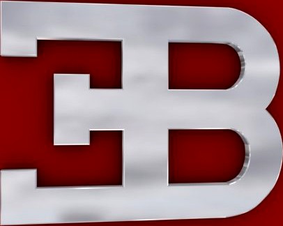 Bugatti Logo 3D Model