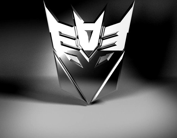 Transformers Deceptacons Logo 3D Model