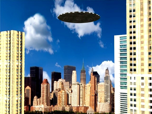 UFO Disk 3D Model