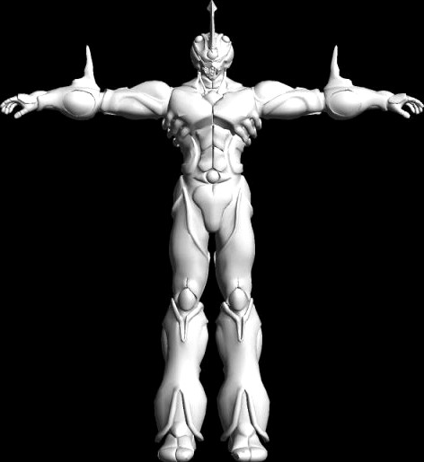 Guyver 3D Model