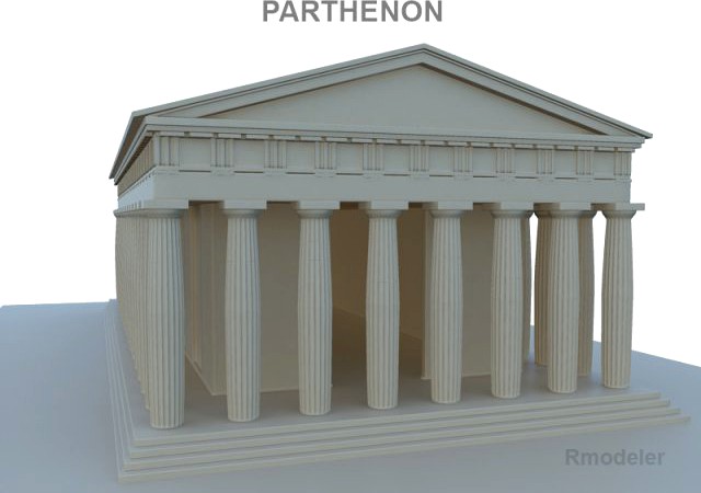 Greek Roman Column Pillar Coliseum Acropolis Arch Arena Wedding Cake Decor 4 Set 