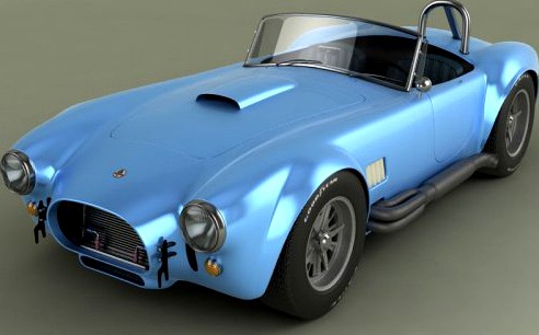 AC Cobra 427 3D Model