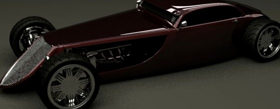 Hotrod 3D Model