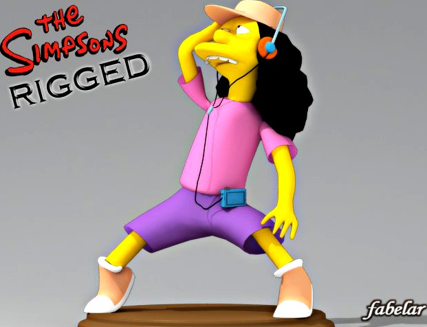 Otto Mann rigged 3D Model