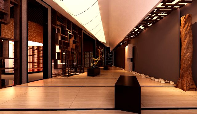 Aisle Spaces 003 3D Model