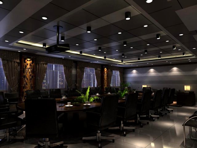 Conference spaces 020 3D Model