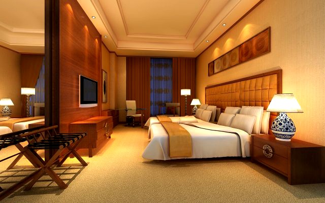 Guest Room 059 3D Model