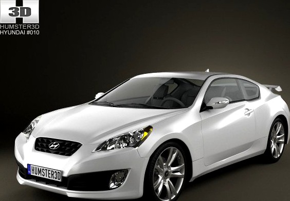 Hyundai Genesis Coupe 2011 3D Model