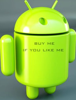 Official Google Android OS Logo Mascot 3D Model
