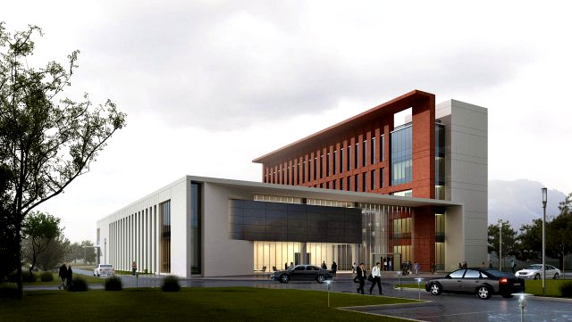 3d building 252 3D Model