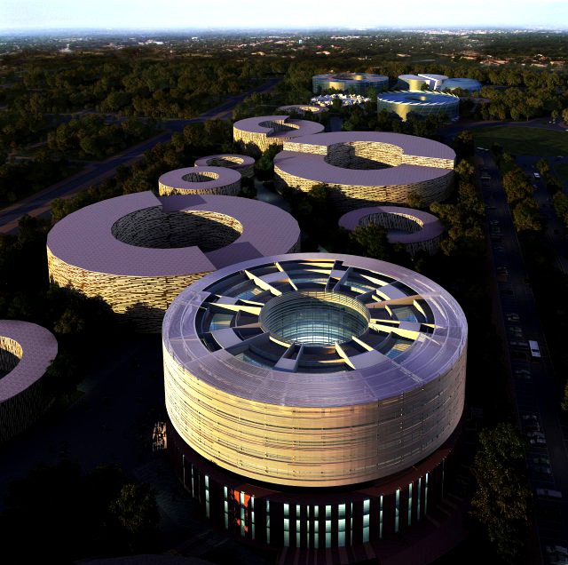 3d building 305 3D Model