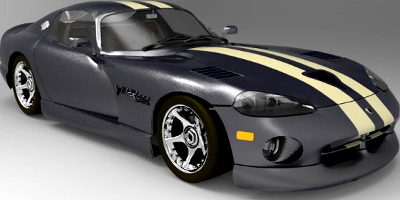 Dodge Viper 3D Model