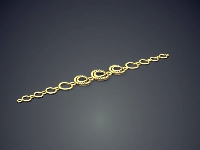 Bracelet CAD-3885 | 3D