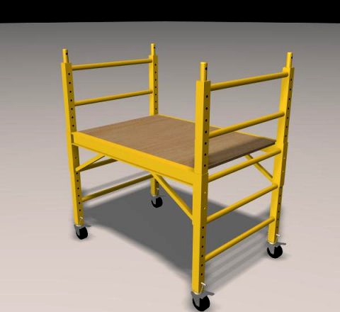 Scaffolding 3 3D Model