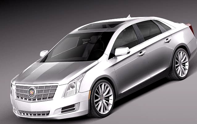 Cadillac XTS 2013 3D Model