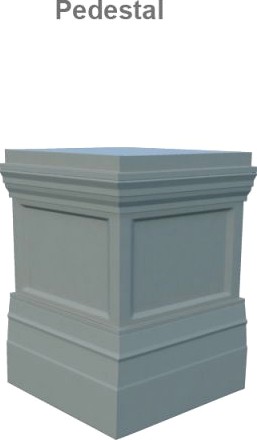 Pedestal 3D Model