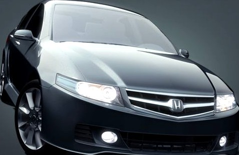 Honda Accord 2007 3D Model