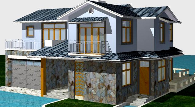 Villa 106 3D Model