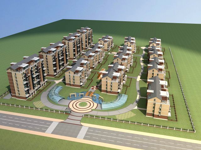 Architecture 809 3D Model