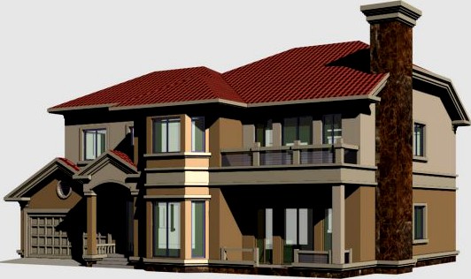 Villa 122 3D Model