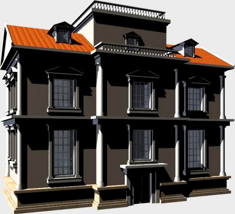 Villa 174 3D Model