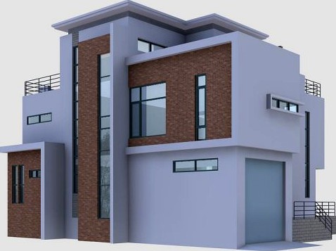 Villa 184 3D Model