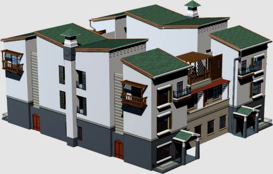 Villa 198 3D Model