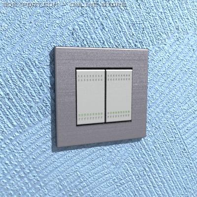 Light Switch 00 3D Model