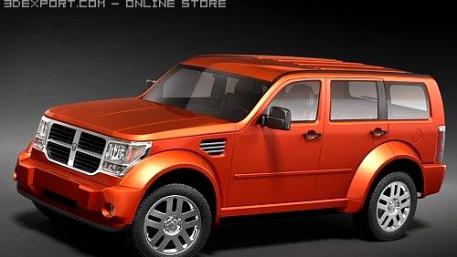 Dodge Nitro 3D Model