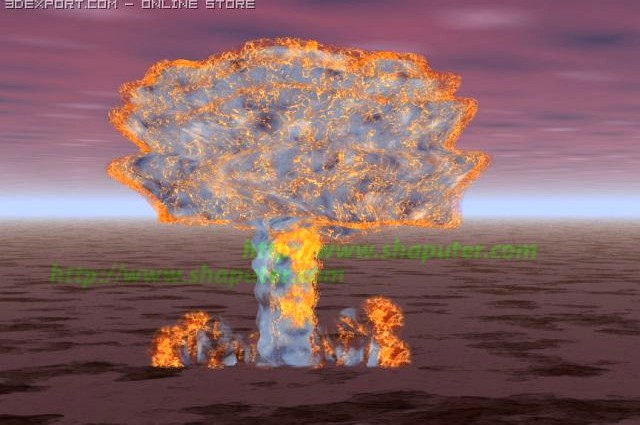 Atomic Blast 3D Model