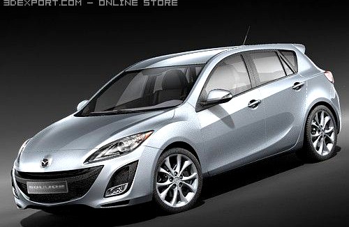 Mazda 3 Hatchback 5door 3D Model