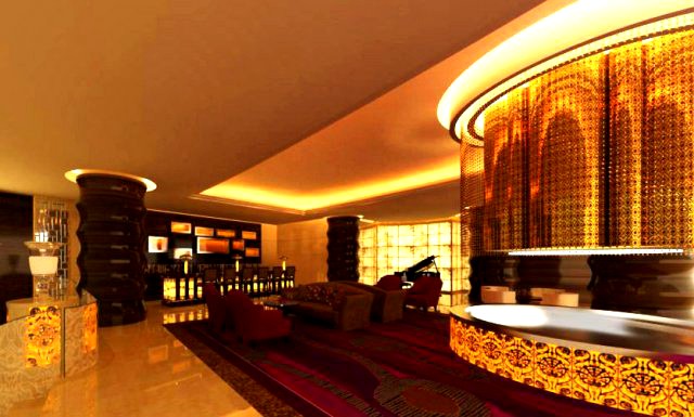 Lobby Space 081 3D Model