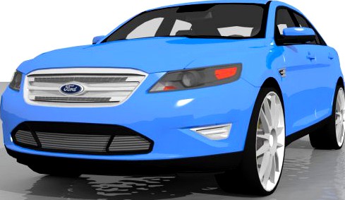 2012 Ford Taurus 3D Model