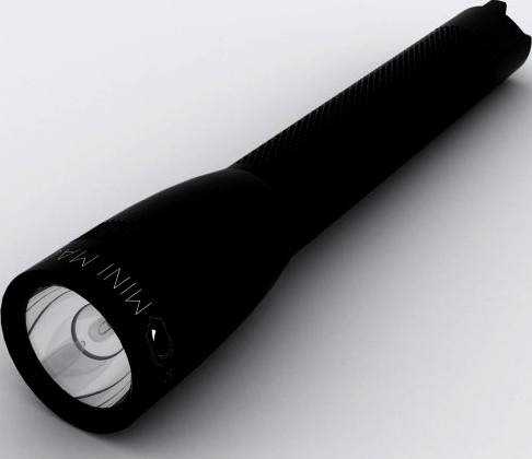 Maglite Flashlite 3D Model