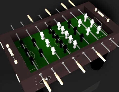 Football table 1 3D Model
