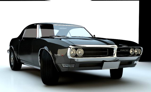 Pontiac firebird 3D Model