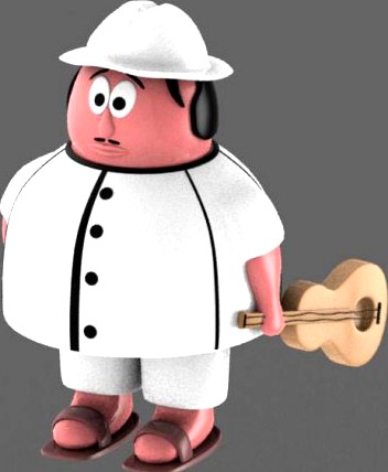 Yuca Singer 3D Model