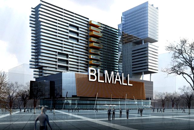 Building 009 3D Model