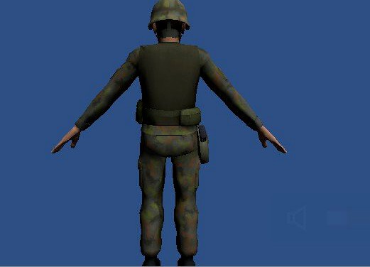 Solider man 3D Model