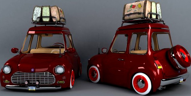 Fiat 3D Model