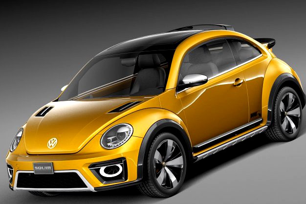Volkswagen Beetle Dune Concept 2014 3D Model