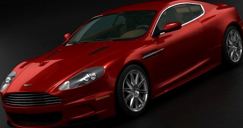 Aston Martin DBS 2009 3D Model